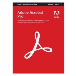Adobe Acrobat Pro 1 an pour Mac et Windows